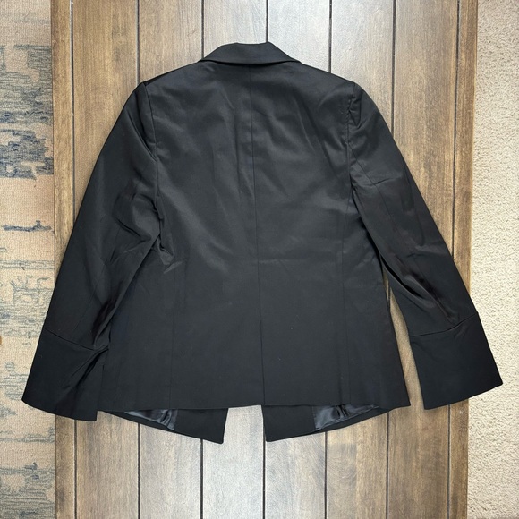AYR “The Coat” Blazer Size: 0, Double-breasted, waist-length Shawl collar Black - Picture 9 of 9